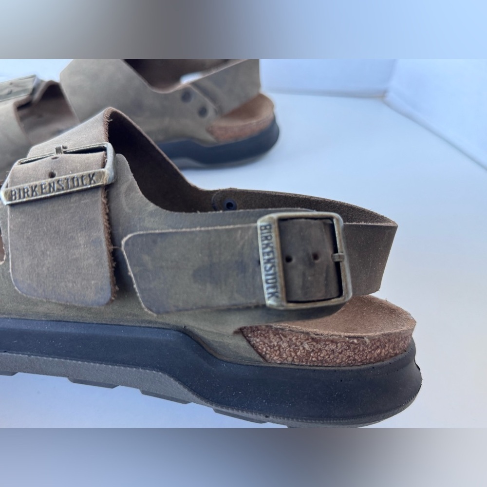 Birkenstock Milano Sling back Buckle Men’s Sandals Shoes Size 42 - Picture 7 of 11